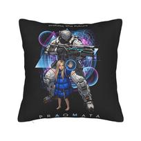 Pragmata Game  Pillow Case  Vintage Pillow Cover Custom Pillowcases For Sofa Home Decor 30cmx30cm