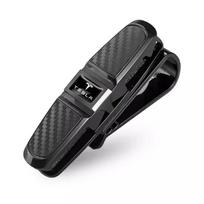 VUFJ6 ABS Glasses Clip Car Sun Visor Card Ticket Clamp Fastener For Tesla Model 3 Model S Model X Model Y Cybertruck Roadster SpaceX