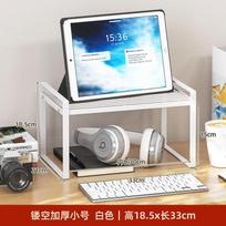 Wooden Desktop Monitor Stand TV Riser WiFi Router Shelf Storage Bracket for Office Bedroom Studio Living Room