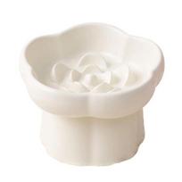Ceramic Slow Feeder Pet Bowl, Dogs Cats Anti-Choking Slow Eating Food Bowl, Elevated Feeding Bowl for Dry & Wet Food