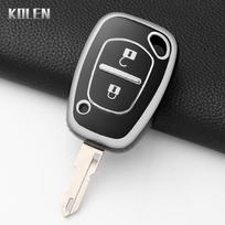 Fashion Tpu Auto Key Fob Cover Case Bag Fit For Renault Trafic Kangoo Mavano Master Fit For Vauxhall Opel Vivaro Protected Housing Key Ring Remote