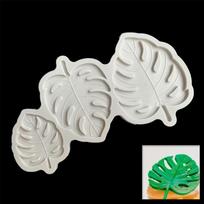 Fondant pelėsinis pyragas Pelėsio augalo lapas Monstera lapai šokoladinis silikoninis kepimo pasidaryk pats