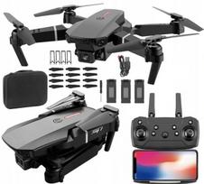 Dronas su dviem kameromis ir trimis baterijomis 4K WIFI
