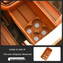 Silicone Pad for Zeekr 9X Refrigerator Cup Holder For Zeekr 9X black
