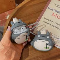 Cute chinchilla AirPods pro apple 2/3 generation bluetooth headset cover creative cartoon silicone protective case applicable airpods1/2 generation universal