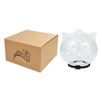 Cat Helmet Transparent Kitten Astronaut Helmet Face Mask Hood Cat Mouth Cover for Grooming Bathing Shaving Pet Tools