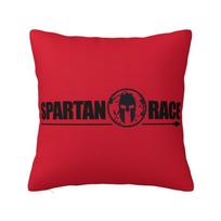 Luxury Sparta Spirit Spartan Race Cushion Cover Polyester Pillow Case Living Room Decoration 30x30cm 12x12in