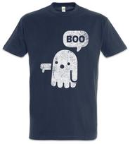 Boo II T-Shirt Fun Ghost Spirit Nerd Geek Halloween S