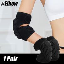 Knee & Elbow Pads,Thick Eva Foam Shock-Absorbing Protective Gear Fit For Gardening,Wokr,Anti-Slip Design,Adjustable Fit For Men & Women (as the picture,XXS)