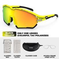Victgoal Polarized Sunglasses Pochromic Glasses Fit For Men Bicycle Eyeglasses Mtb Sports Women Cycling Lens Bike Auto Accessories black