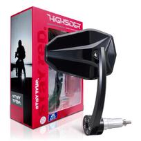 Daytona Bar End Mirror Bike Adapter Included Handlebar Inner Diameter One Size juoda