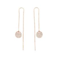 Swarovski Originalus dizainas - Auskarai Unisex Auskarai Auksiniai 5253285 Box+Shopping Bag (Random Color)