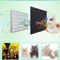 100*40CM Activated Carbon Filter Activated Carbon Enhanced Air Quality Environmental Cleanliness Indoor Air Freshener China Mainland