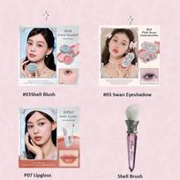 Flower Knows Makeup Set Lip Mud Highlighter Powder Blusher Eye Shadow Professional Makeup Gift Kit for Girl Cosmetics Full Set