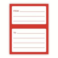 50-Pack Name & Envelope Stickers for Shipping Boxes, Self-Adhesive Mailing & Handwritten Labels