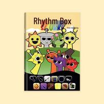 Music Rhythm Box: Creative Tracing & Coloring Book for Kids 20 Sheets 40 Pages