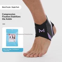 1Pc Ultra-Thin Ankle Brace Strap Compression Stabilizes Tendons Motion Fixation Brace Prevents Ankle Sprains Sports Activities violetinė