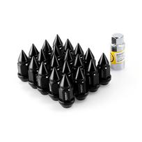 Length 55mm Wheel Nuts M12x1.5/M12x1.25 Tuning Car Lug Nuts Forged 7075-T6 Aluminium  HEX 19mm M12x1.25 juoda