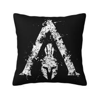 Luxury Sparta Spirit Spartan Skull Sofa Cushion Cover Velvet Throw Pillow Case for Living Room 30x30cm 12x12in