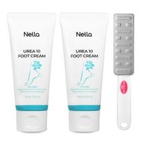 Urea 10 Foot Cream 100g * 2 packs + Foot File