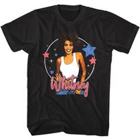 Whitney Houston Star Forever Men T Shirt L