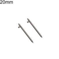 2Pcs 18/20/22mm Stainless Release Watch Strap Steel Quick Band Spring Bar Pin 20mm