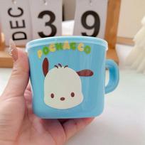 1 vnt. Kuromi animacinis vaikų laipsniuotas puodelis su dangteliu Sanrio 150 ml Pusryčių kavos puodeliai Pieno arbatos puodelis Indai Virtuvės puodelis