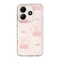 Case for Xiaomi Redmi Note 14 Pro Plus 10S A4 9 10 Note 13 13C 12 11 12S 11S 14C Soft Phone Cover Cartoon Bow Redmi Note 13 Pro+ 5G