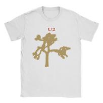 U2 Rock Band Music Concert Albums T-Shirt Summer  Cotton T-Shirts For Couple Leisure Design Tee Shirt Short Sleeve Clothing S