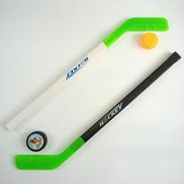 Riedučių hokejaus 72 cm plastikinė ledo ritulio lazda vaikiškas lauko sporto žaislas ledo ritulio lazda žalia