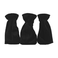 3Pcs Universal Piano Sustain Pedal Cover Protector Accessories Velvet Anti-slip