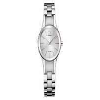 CALVIN KLEIN laikrodis kvarcinis mechanizmas nerūdijančio plieno apyrankė 28mm sidabrinis ciferblatas moteriškas laikrodis 30 metrų atsparus vandeniui K4323185 kvarcas
