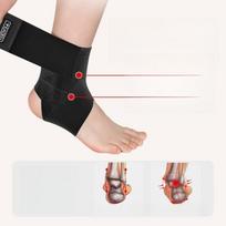Thin Elastic Bandage Sports Ankle Brace Stabilizer Support Guard For Sprain Recovery Shoe sizes 32-37