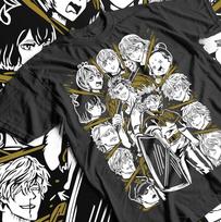 Black Clover TShirt Asta Yuno Anime Unisexga Girl Gifts Shirt Black S4XL S