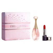 Dior Rouge Dior With J'adore Eau de Toilette Set Lipstick #999 3.5g+ Perfume 50ml