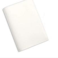 Korean Pu Leather Book Cover Solid Color No Bookmark Notebook Leather Cover Replaceable Cover Home Office Use balta