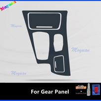 For BMW 5 SERIES 11-16 F10 F11 Car Gearbox Panel Navigation Screen Automotive Interior TPU Protective Film Anti-Scratch Sticker Option B Transparent