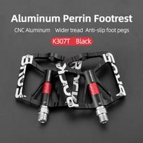 Rockbros Bicycle Pedals Alloy Bearings Cycling Pedals Platform Bike Flat Pedal Pedals Reflective Anti-Slip Mtb Bike Auto Accessories