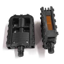 Bicycle Folding Pedal Universal Bicycle Platform Pedal With Reflector Mountain Road Bike Pedal Fit For Folding Bike Electric Vehicle