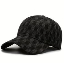 1pc Unisex Sunshade Breathable Fully Sealed Baseball Cap With Curved Brim For Outdoor Sport juoda