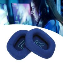 2PCS Breathable Mesh Earpads Cushions for Logitech G733 Headphones Comfort Enhancement mėlyna