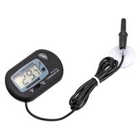 Akvariumo LCD skaitmeninis akvariumo termometras, vandens temperatūros matuoklis, akvariumo temperatūros detektorius, žuvų signalizacija, naminių gyvūnėlių reikmenys, vandens įrankis