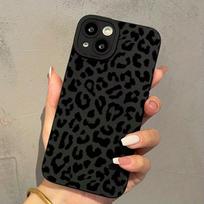 For Apple iPhone15 mobile phone case, pink leopard print all-inclusive lens, wear-resistant and anti-drop protective case 16. Apple 7/8/se2 juoda