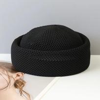 Vasarinės kietos beretės kepurės tinklelis moterims skrybėlė nuo saulės retro dailininko skrybėlaitė kepuraitė dėžutė rožinė