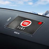 GGBFQ1 Automobilio stiliaus prietaisų skydelio neslystanti kilimėlis Abarth Neslystantis padėkliukas Fiat Abarth 500 595 124 Spider Ducato Panda Tipo Bravo priedams