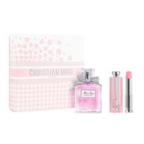 Dior Miss Dior Blooming Bouquet Eau de Toilette  With Dior Addict Lip Glow Set Perfume 50ml+Lip Balm 3.2g