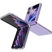 Case - Phonillico® - Oppo Find N2 Flip - Silicone Gel TPU - Transparent - Flexible skaidri