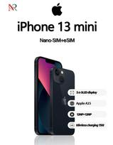 Atnaujintas Apple iPhone 13 mini išmanusis telefonas su Nano-SIM+eSIM 128GB juoda