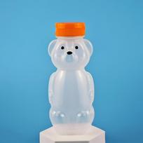 Animacinis medaus lokio puodelis su šiaudeliais, lankstūs šiaudeliai, nepralaidus, suspaudžiamas puodelis, mielas suspaudžiamas nepralaidus puodelis kūdikiams