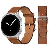Exquisite leather band For Samsung Galaxy Watch 8 strap 40mm 44mm metal buckle Bracelet correa Galaxy Watch 8 classic 46mm bands Galaxy watch 8 ruda